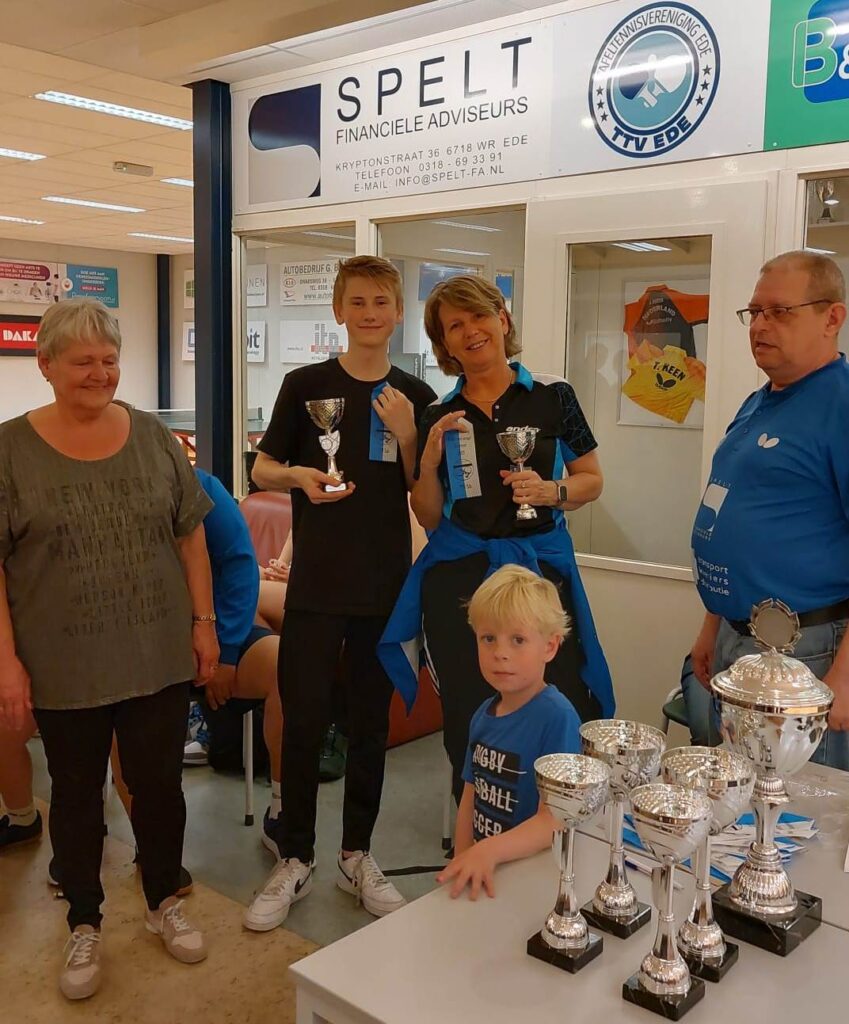 3e prijs Astrid en Simon