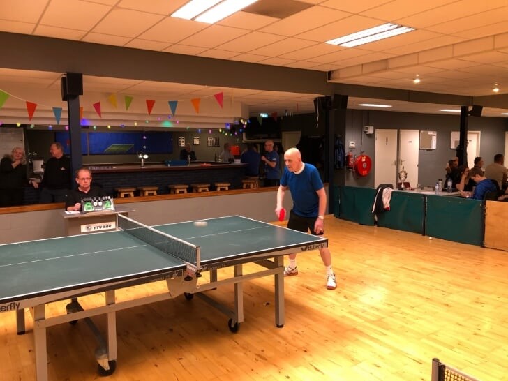 Bert van de Bovenkamp (rechts) een niet weg te denken deelnemer   Foto: Eip Janssen