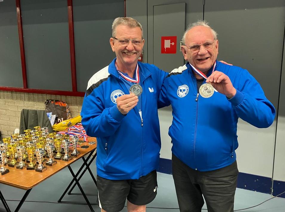 Jan Mostert en Henny Pouw 2e plaats NK met de Dubbel